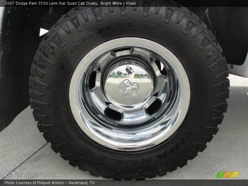 2007 Ram 3500 Lone Star Quad Cab Dually Wheel
