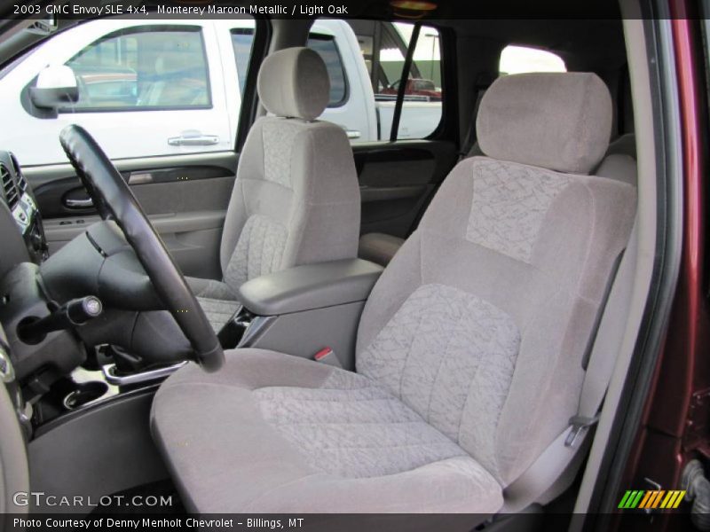 Monterey Maroon Metallic / Light Oak 2003 GMC Envoy SLE 4x4