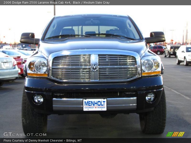 Black / Medium Slate Gray 2006 Dodge Ram 2500 Laramie Mega Cab 4x4