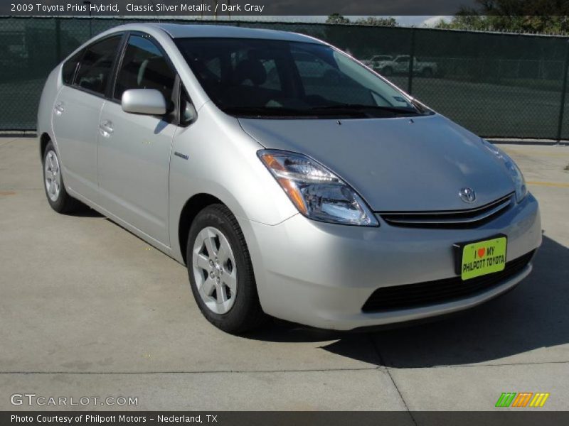 Classic Silver Metallic / Dark Gray 2009 Toyota Prius Hybrid