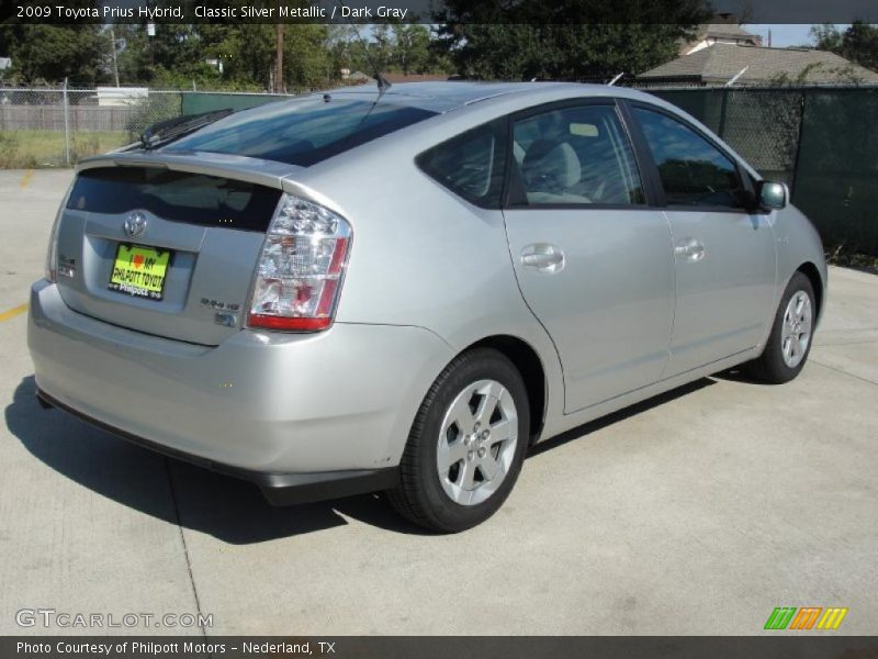 Classic Silver Metallic / Dark Gray 2009 Toyota Prius Hybrid