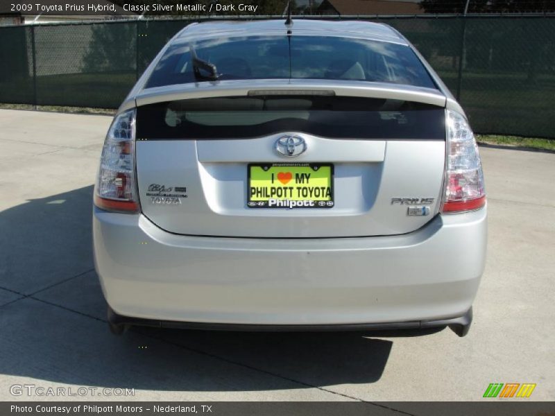 Classic Silver Metallic / Dark Gray 2009 Toyota Prius Hybrid