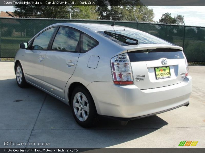 Classic Silver Metallic / Dark Gray 2009 Toyota Prius Hybrid
