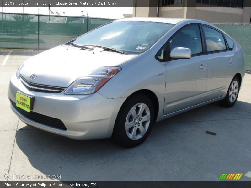 Classic Silver Metallic / Dark Gray 2009 Toyota Prius Hybrid