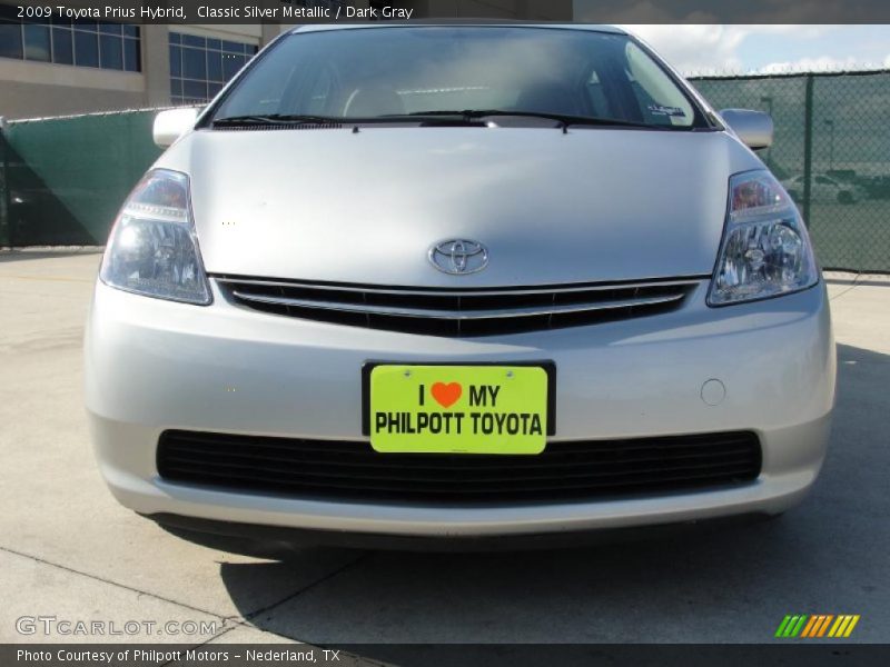 Classic Silver Metallic / Dark Gray 2009 Toyota Prius Hybrid