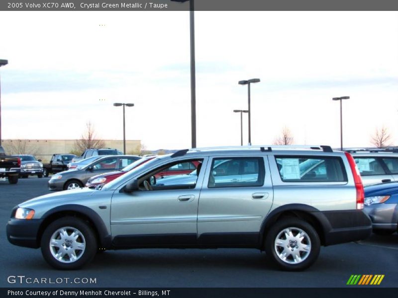 Crystal Green Metallic / Taupe 2005 Volvo XC70 AWD