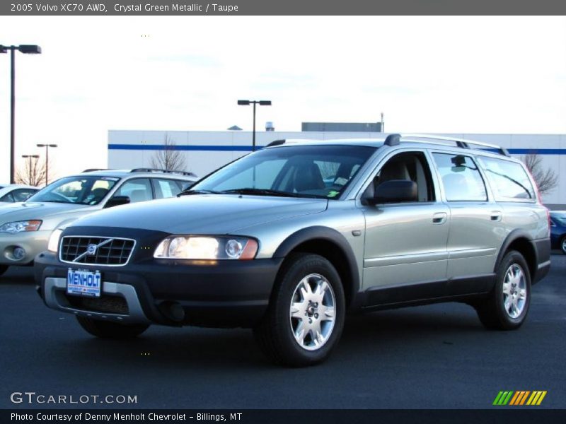 Crystal Green Metallic / Taupe 2005 Volvo XC70 AWD