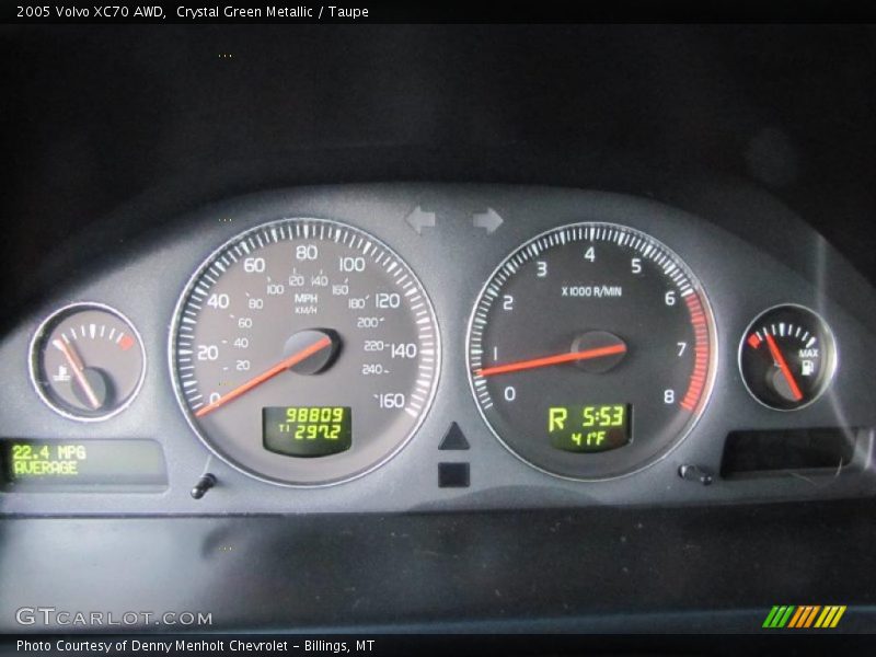 Crystal Green Metallic / Taupe 2005 Volvo XC70 AWD