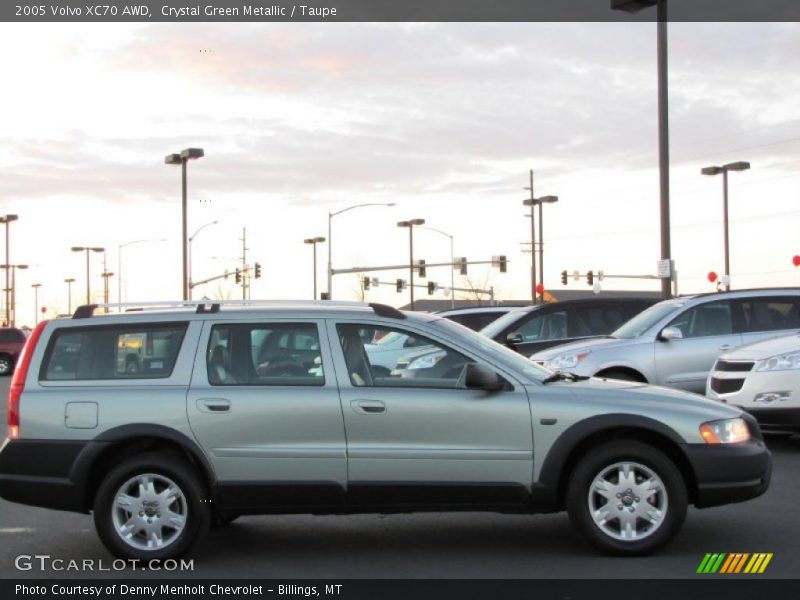 Crystal Green Metallic / Taupe 2005 Volvo XC70 AWD