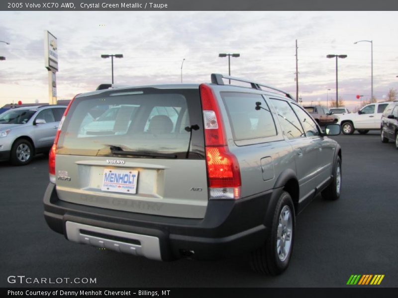 Crystal Green Metallic / Taupe 2005 Volvo XC70 AWD