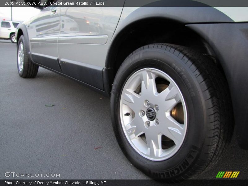 Crystal Green Metallic / Taupe 2005 Volvo XC70 AWD