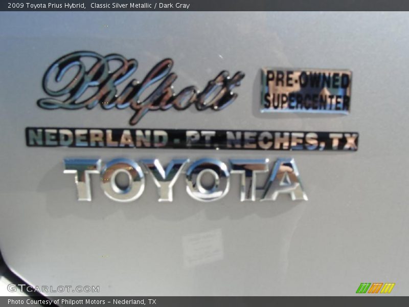 Classic Silver Metallic / Dark Gray 2009 Toyota Prius Hybrid