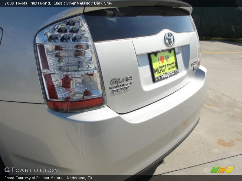Classic Silver Metallic / Dark Gray 2009 Toyota Prius Hybrid