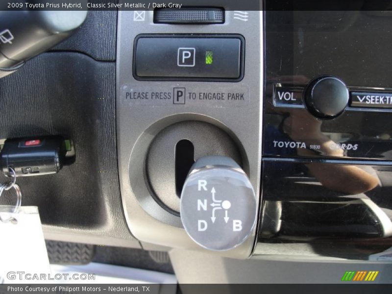 Classic Silver Metallic / Dark Gray 2009 Toyota Prius Hybrid