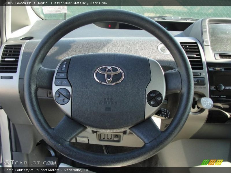 Classic Silver Metallic / Dark Gray 2009 Toyota Prius Hybrid
