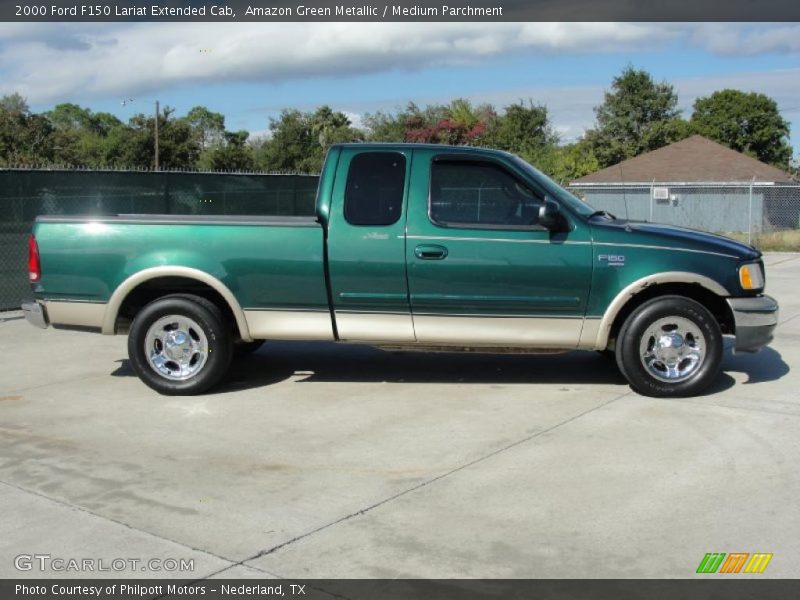  2000 F150 Lariat Extended Cab Amazon Green Metallic