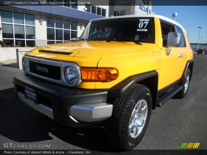 Sun Fusion / Dark Charcoal 2007 Toyota FJ Cruiser 4WD