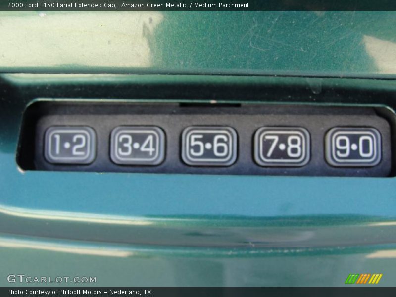 Amazon Green Metallic / Medium Parchment 2000 Ford F150 Lariat Extended Cab