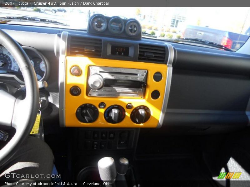 Sun Fusion / Dark Charcoal 2007 Toyota FJ Cruiser 4WD