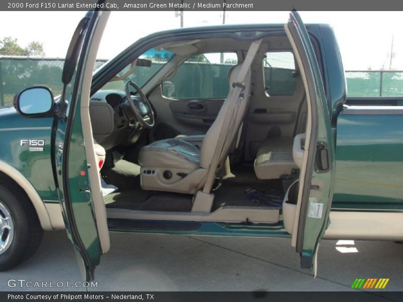  2000 F150 Lariat Extended Cab Medium Parchment Interior