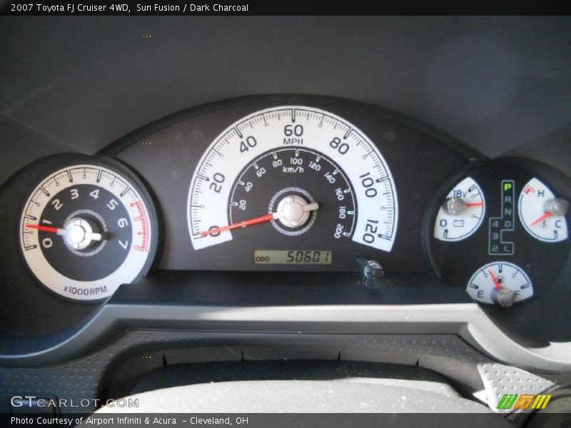Sun Fusion / Dark Charcoal 2007 Toyota FJ Cruiser 4WD