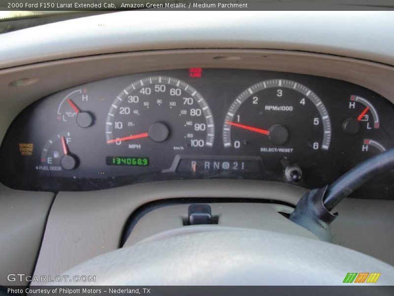  2000 F150 Lariat Extended Cab Lariat Extended Cab Gauges
