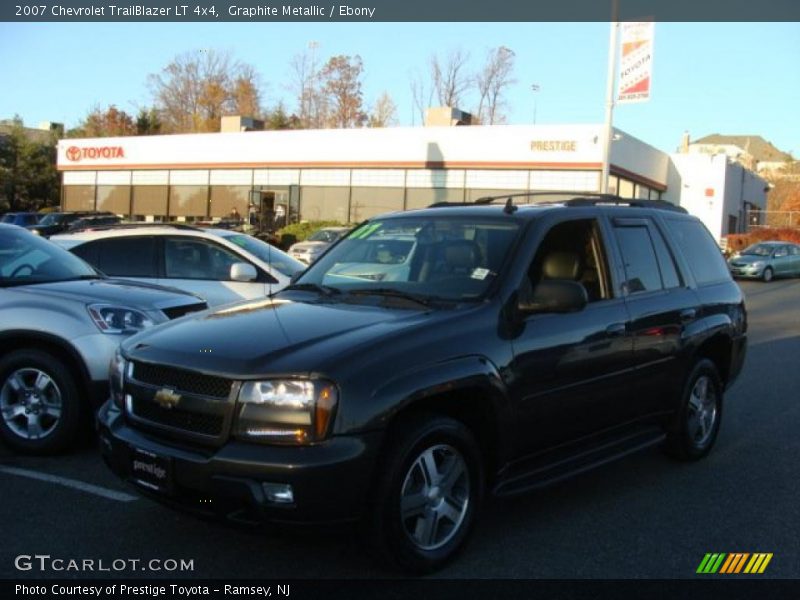 Graphite Metallic / Ebony 2007 Chevrolet TrailBlazer LT 4x4