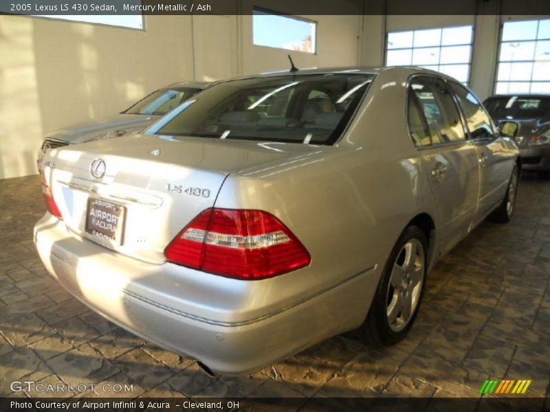 Mercury Metallic / Ash 2005 Lexus LS 430 Sedan