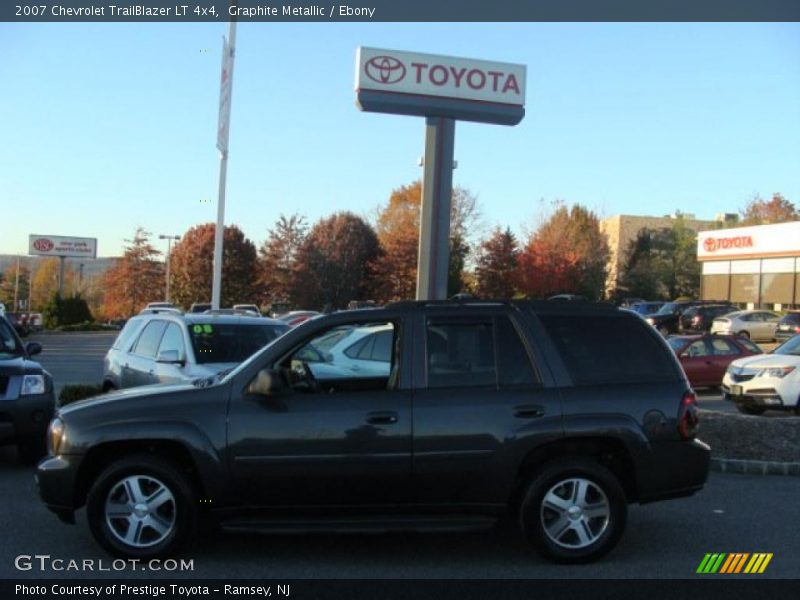 Graphite Metallic / Ebony 2007 Chevrolet TrailBlazer LT 4x4