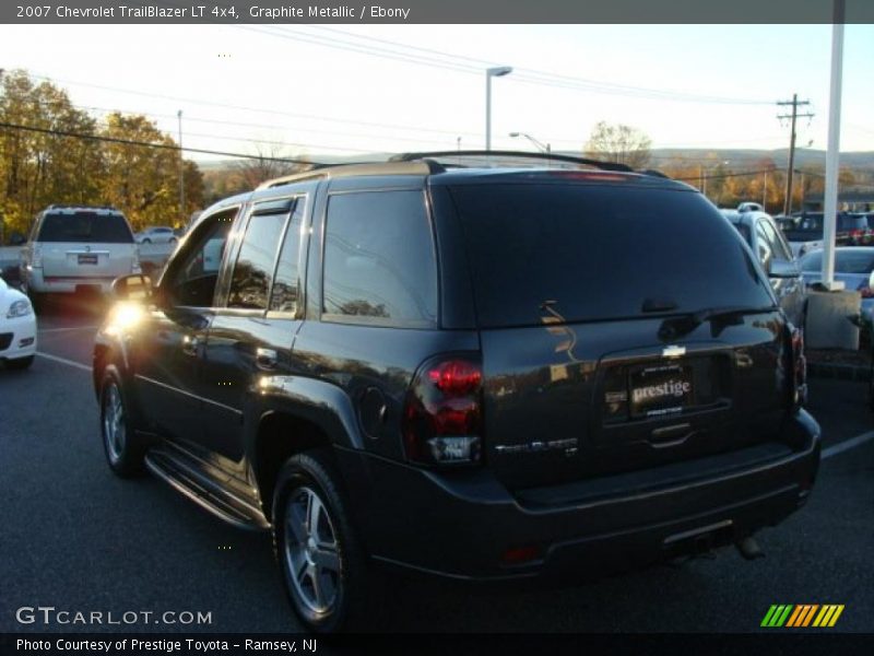 Graphite Metallic / Ebony 2007 Chevrolet TrailBlazer LT 4x4