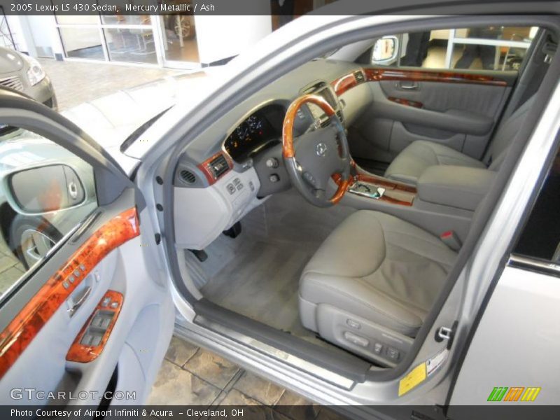 Mercury Metallic / Ash 2005 Lexus LS 430 Sedan