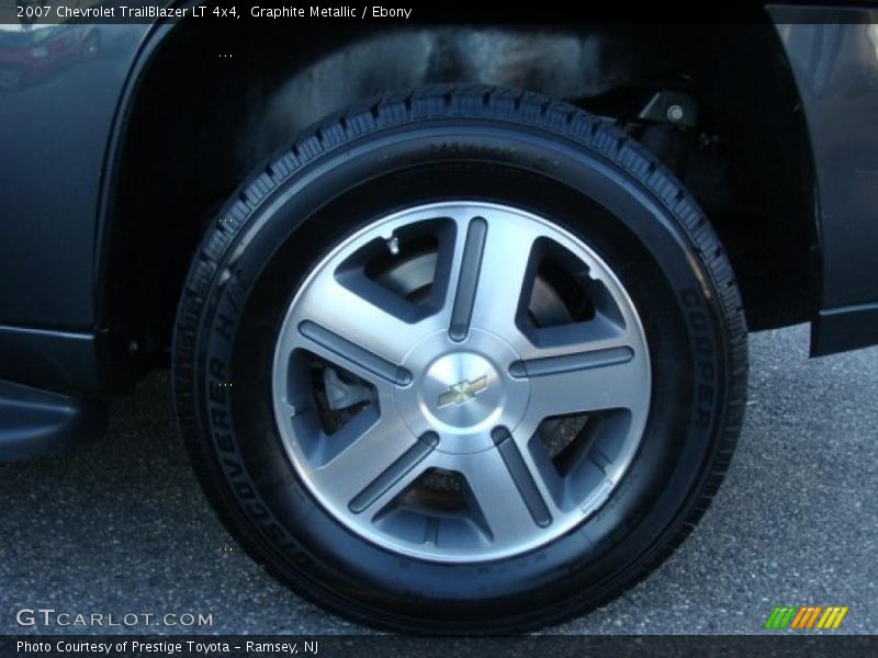 Graphite Metallic / Ebony 2007 Chevrolet TrailBlazer LT 4x4