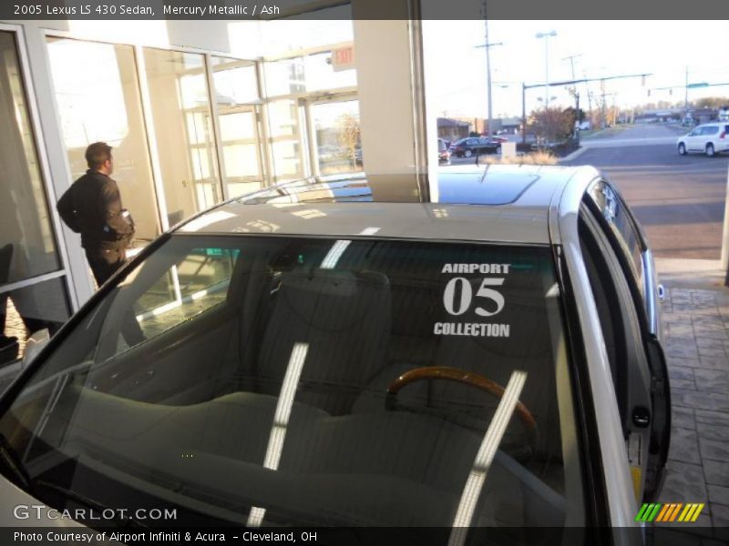 Mercury Metallic / Ash 2005 Lexus LS 430 Sedan