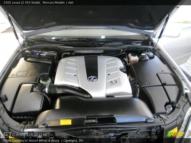Mercury Metallic / Ash 2005 Lexus LS 430 Sedan