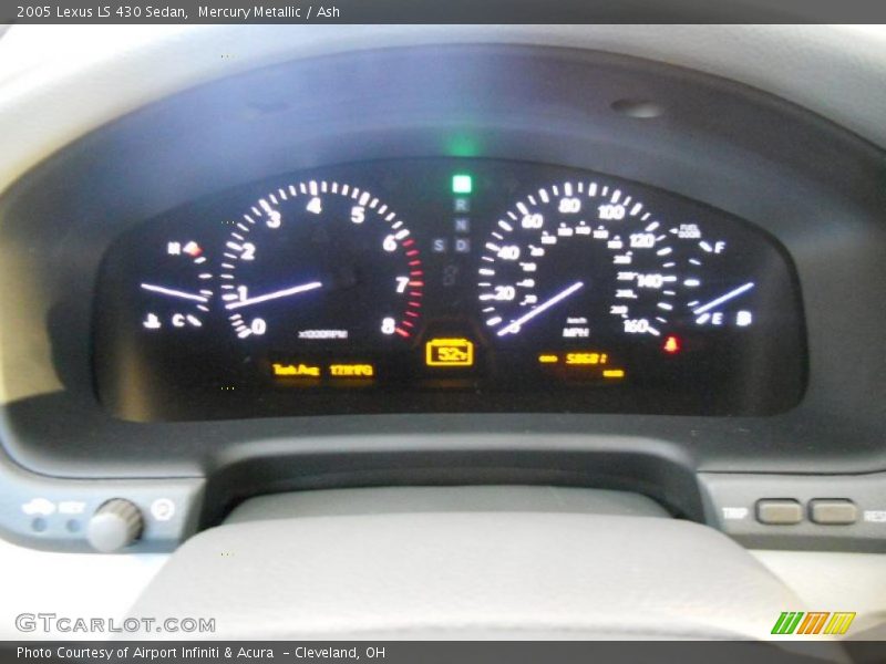 Mercury Metallic / Ash 2005 Lexus LS 430 Sedan