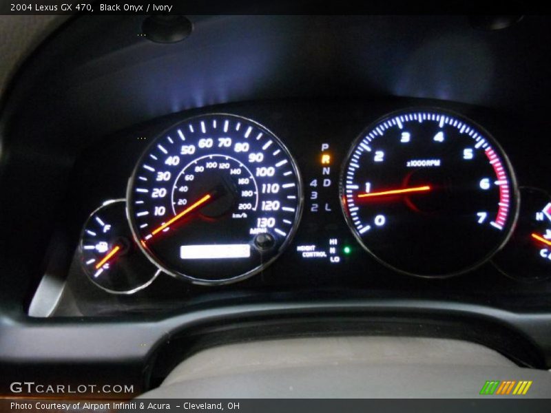Black Onyx / Ivory 2004 Lexus GX 470