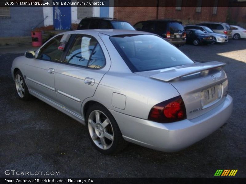 Brilliant Aluminum / Charcoal 2005 Nissan Sentra SE-R