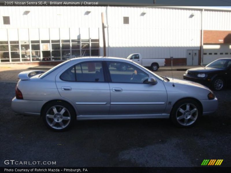 Brilliant Aluminum / Charcoal 2005 Nissan Sentra SE-R