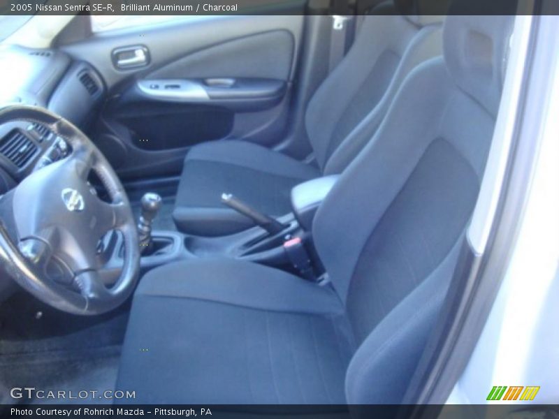 Brilliant Aluminum / Charcoal 2005 Nissan Sentra SE-R