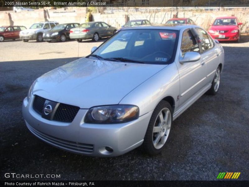 Brilliant Aluminum / Charcoal 2005 Nissan Sentra SE-R