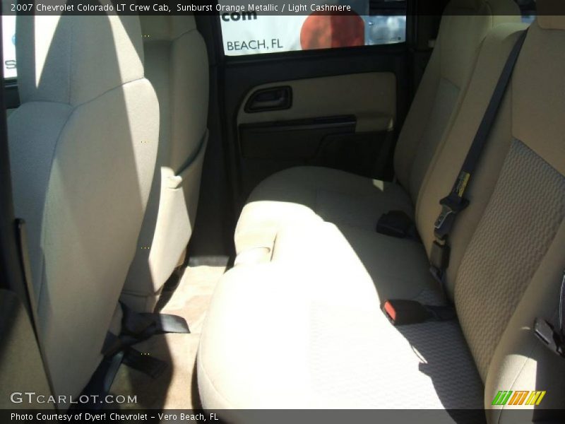 Sunburst Orange Metallic / Light Cashmere 2007 Chevrolet Colorado LT Crew Cab