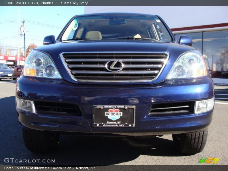Nautical Blue Metallic / Ivory 2008 Lexus GX 470