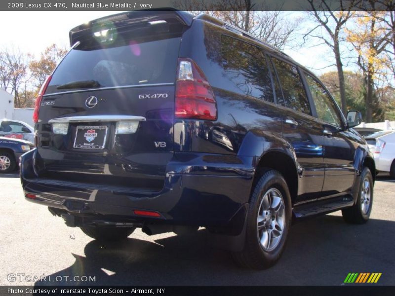 Nautical Blue Metallic / Ivory 2008 Lexus GX 470