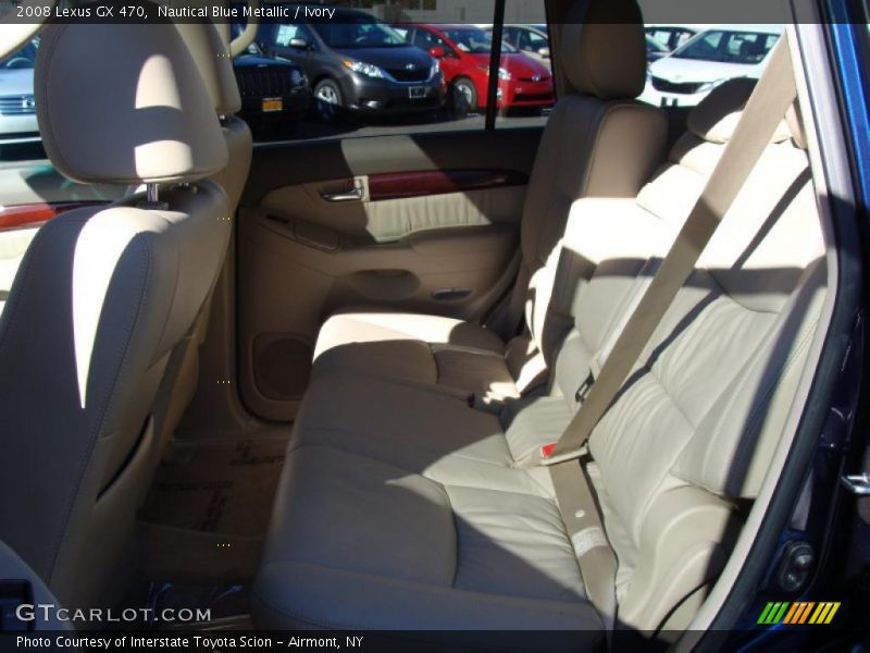 Nautical Blue Metallic / Ivory 2008 Lexus GX 470