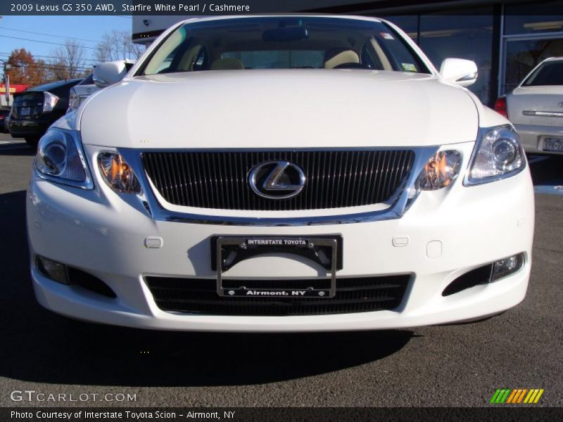 Starfire White Pearl / Cashmere 2009 Lexus GS 350 AWD