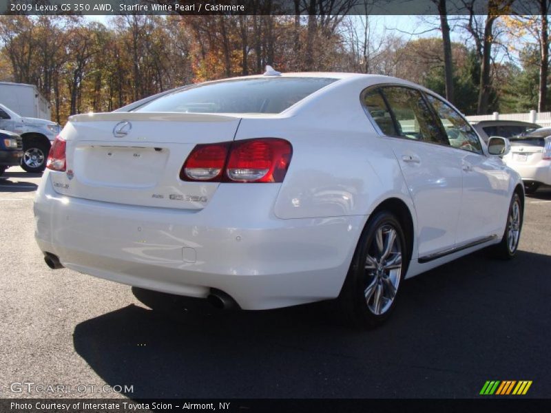 Starfire White Pearl / Cashmere 2009 Lexus GS 350 AWD