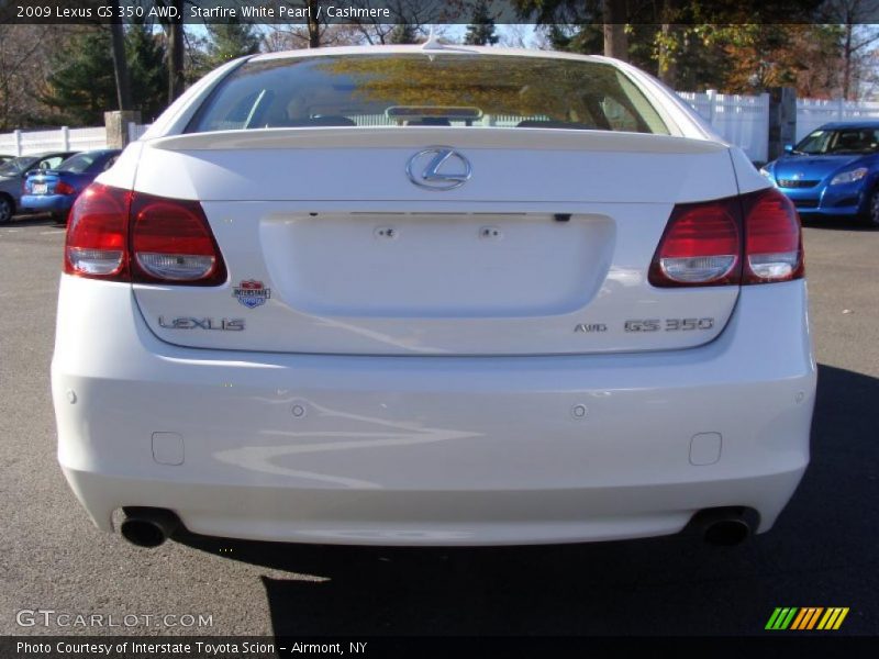 Starfire White Pearl / Cashmere 2009 Lexus GS 350 AWD