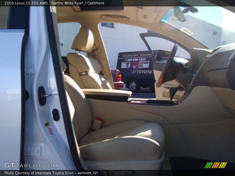 Starfire White Pearl / Cashmere 2009 Lexus GS 350 AWD