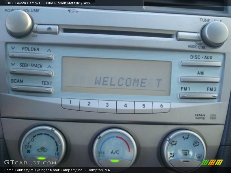 Blue Ribbon Metallic / Ash 2007 Toyota Camry LE