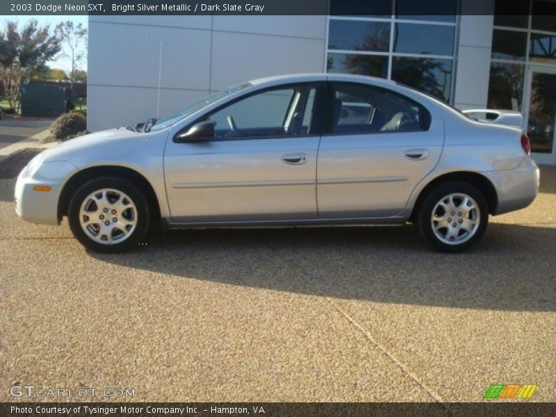 Bright Silver Metallic / Dark Slate Gray 2003 Dodge Neon SXT